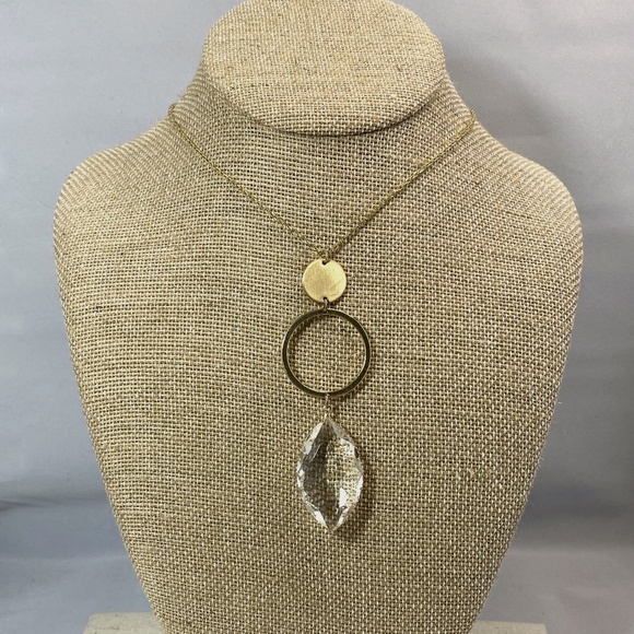 Jewelry - Large Crystal Pendant Necklace